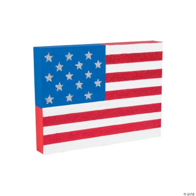 Do It Yourself PapierMache© American Flag Craft Kits 1 Piece eBay
