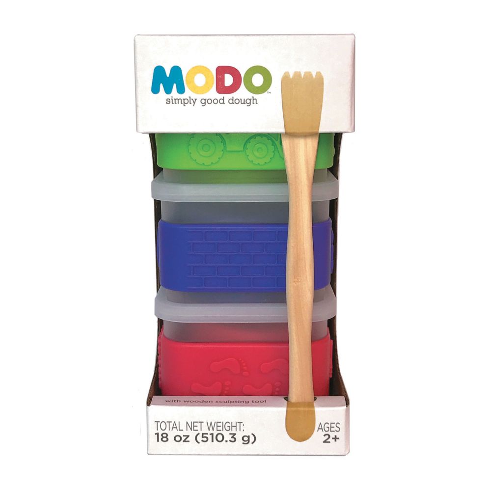 MoDo Dough: Green, Purple, Red