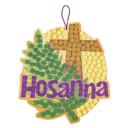 Hosanna Palm Sunday Mosaic Craft