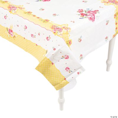 Truly Scrumptious Paper Tablecloth Oriental Trading