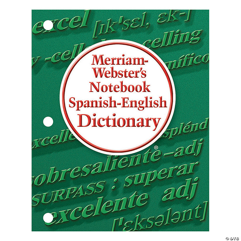 Merriam-Webster's Notebook Spanish-English Dictionary, Set of 6 ...