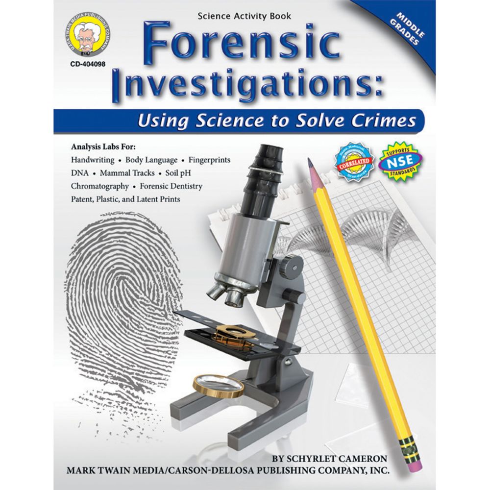 Forensic Investigations: Activity Book From MindWare