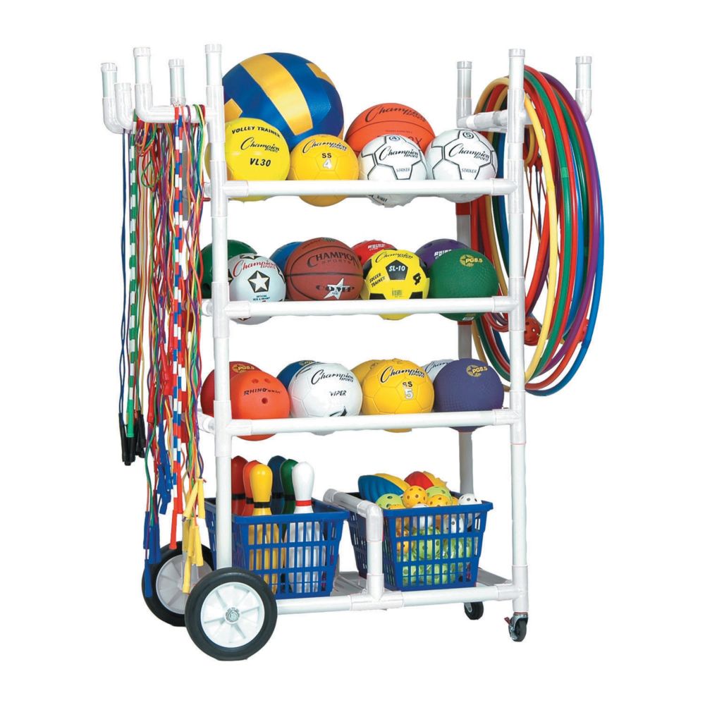 Champion Sports Heavy-Duty Cart - All-Terrain/Indoor-Outdoor From MindWare