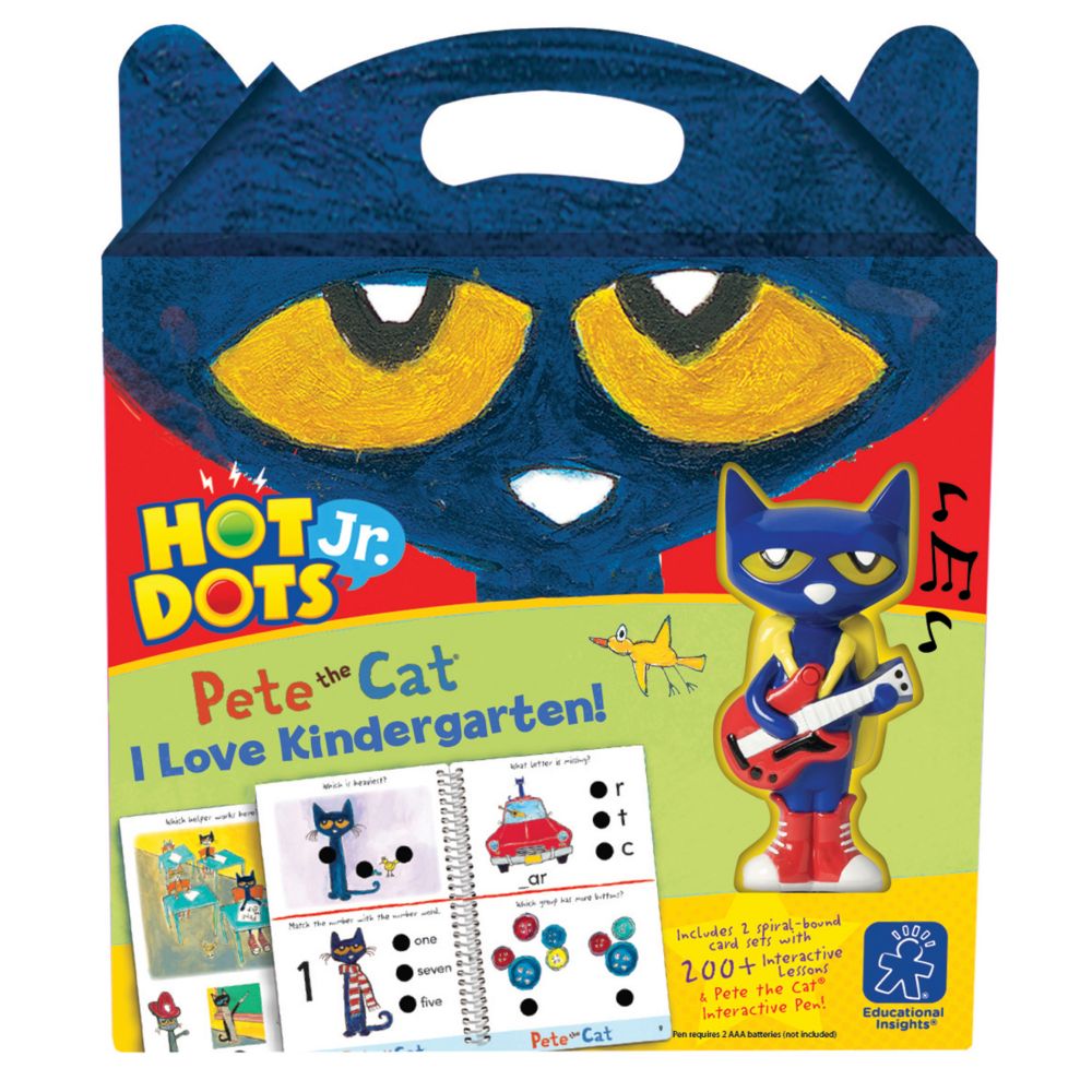 Hot Dots® Jr. Pete the Cat® I Love Kindergarten! Set From MindWare