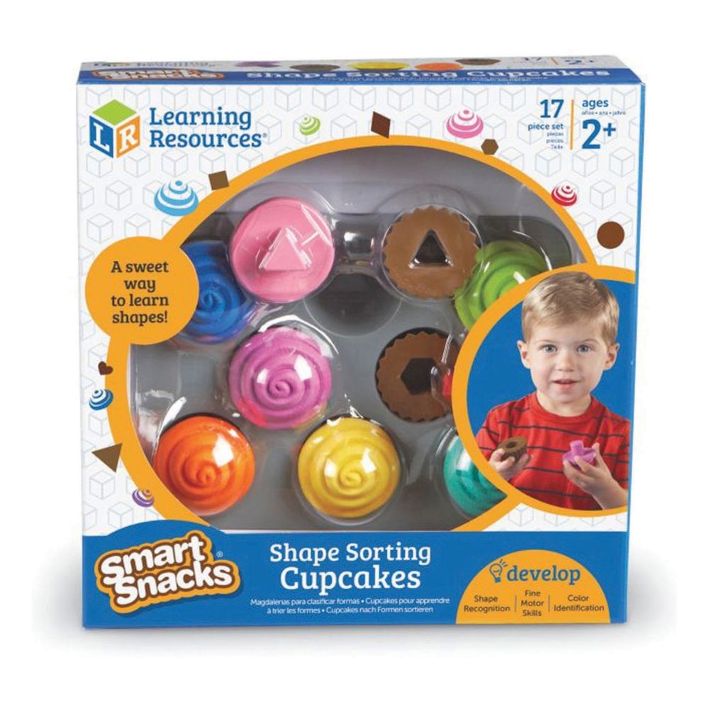 Learning Resources Smart Snacks® Shape Sorting Cupcakes From MindWare