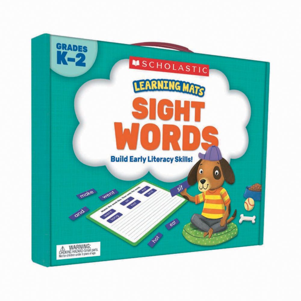 Scholastic Learning Mats: Sight Words From MindWare