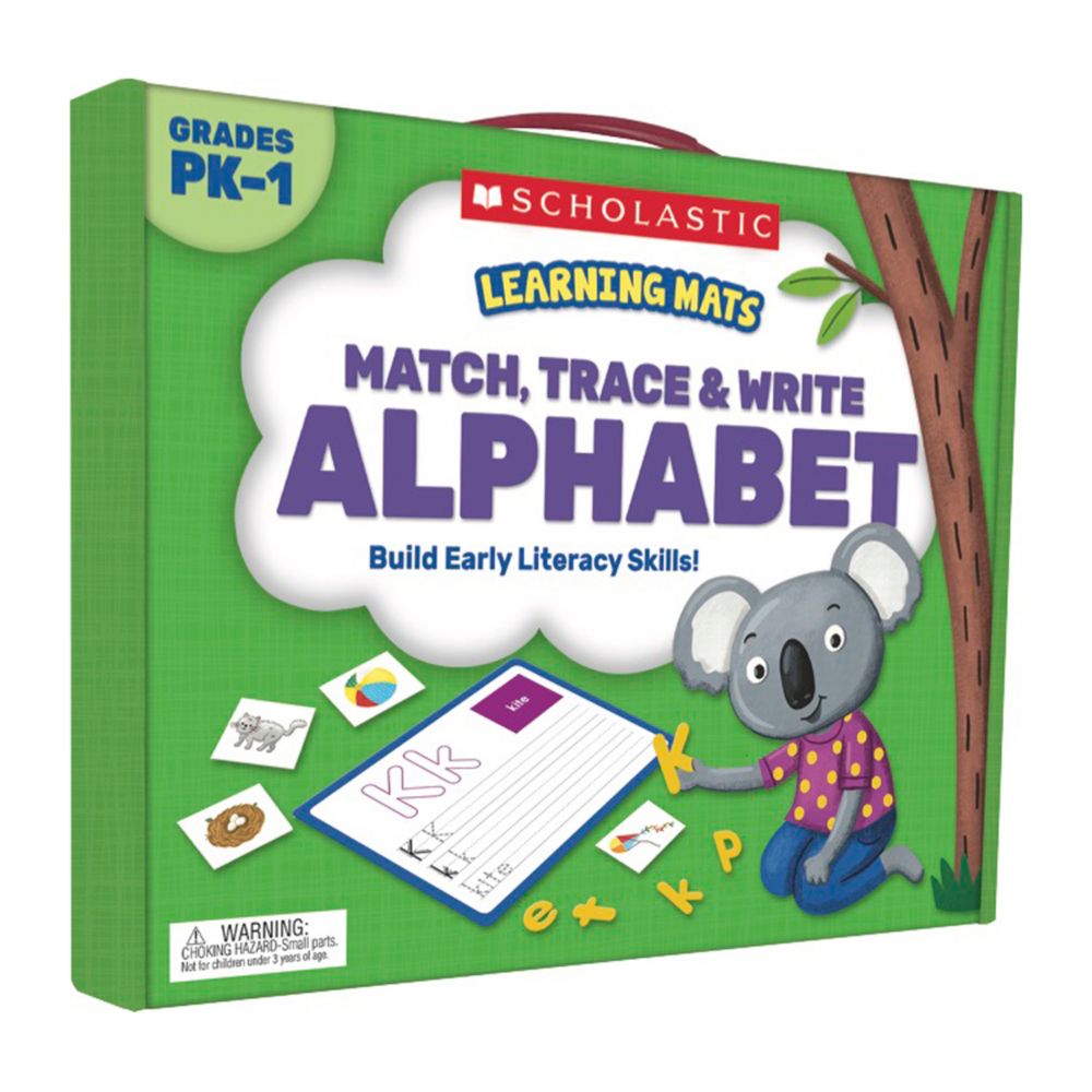 Learning Mats - Match, Trace & Write the Alphabet From MindWare