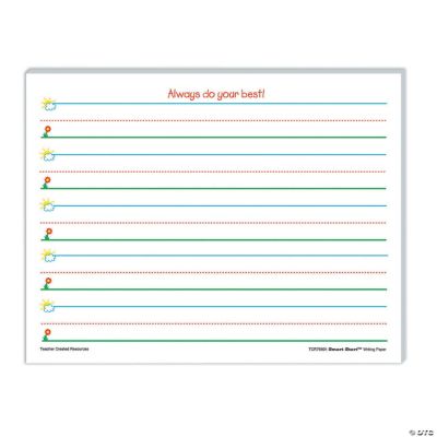 Smart Start K-1 Writing Paper: 100 sheets - Tools 4 Teaching