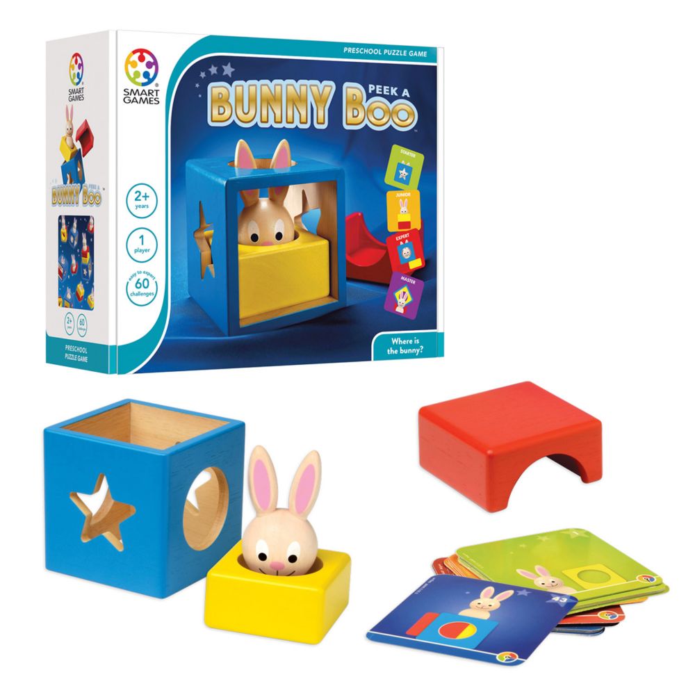 Bunny Peek A Boo - Puzzle Game From MindWare