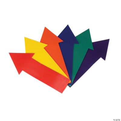 Straight Arrow Markers, Set of 6