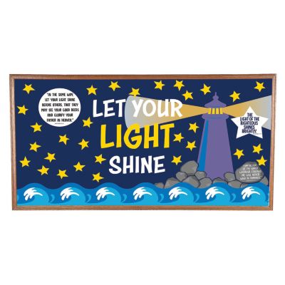 Let Your Light Shine Bulletin Board Set