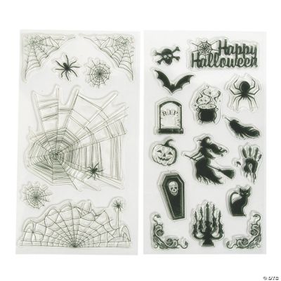 2023 Halloween Collection Clear Silicone Stamps Transparent - Temu