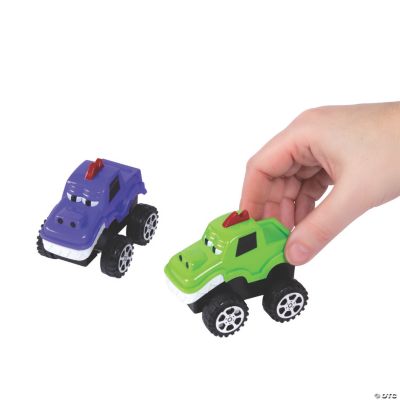 Pullback Monster Trucks - Assorted Colors (Dozen)