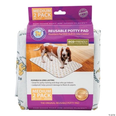 PoochPadReusable Absorbent Potty Pad Medium, White