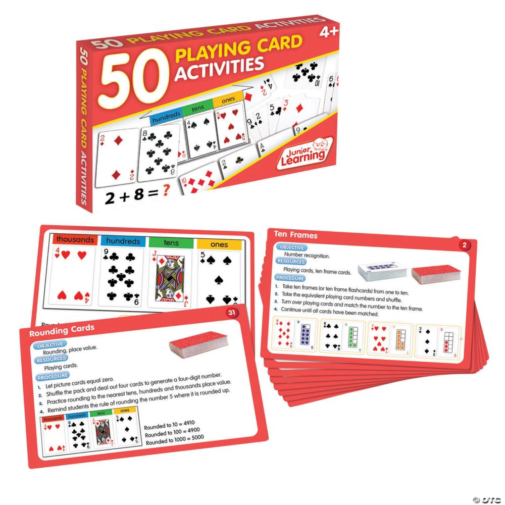 50 Playing Card Activities