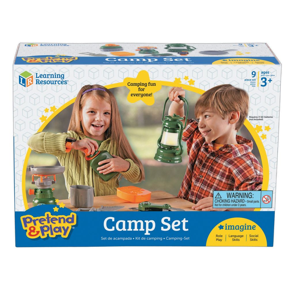 Pretend And Play Camp Set From MindWare