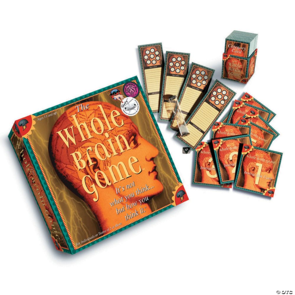 The Whole Brain Game - Ages 11+ From MindWare