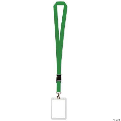 Green Spirit Lanyard with Card Holder | Oriental Trading