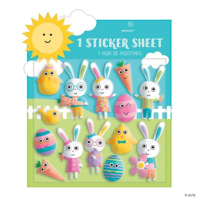 Puffy Easter Stickers Discontinued