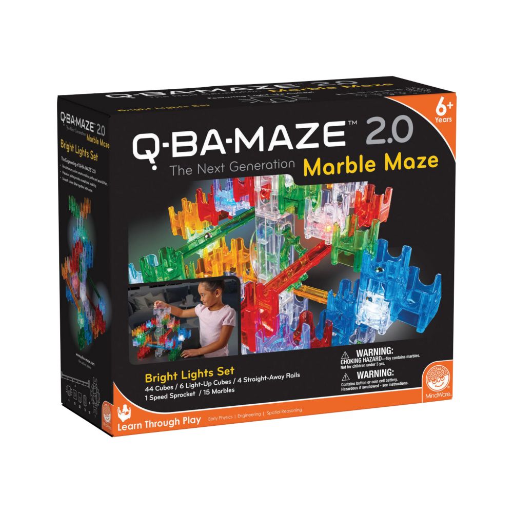 Q-BA-MAZE 2.0: Bright Lights Set From MindWare