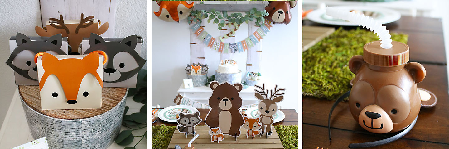 Woodland Party Supplies