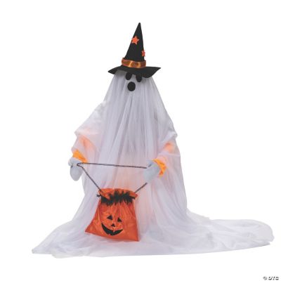 Cute Standing Animated Ghost Halloween Decoration | Oriental Trading