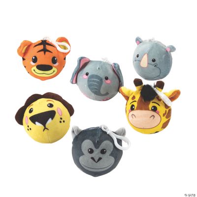 Scented Zoo Animal Squishy Keychain Assortment Oriental Trading