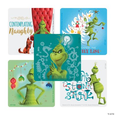 Dr Seuss The Grinch Stickers