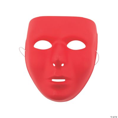 Red Face Masks Oriental Trading
