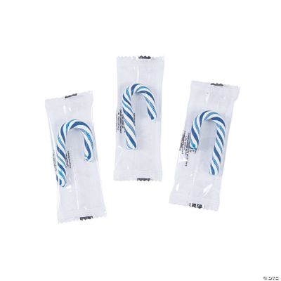 Mini Winter Candy Canes Oriental Trading