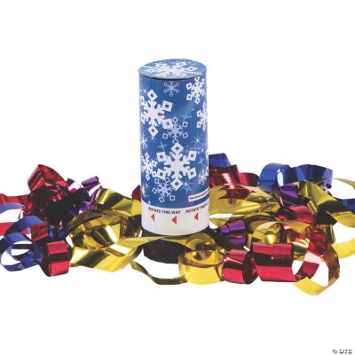 Winter Snowflake Confetti Popper Oriental Trading