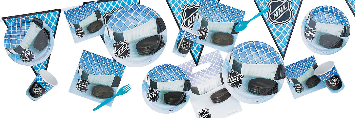 NHL<sup>®</sup> Ice Time Party Supplies