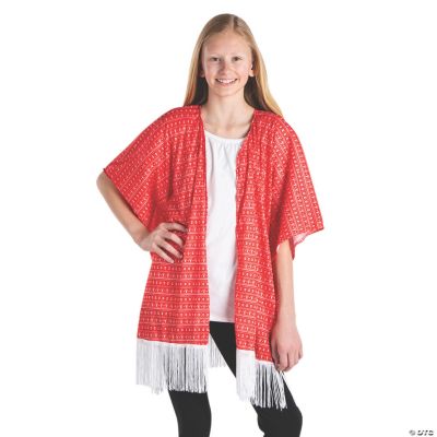 Kid's Sweater Fiesta Kimono | Oriental Trading