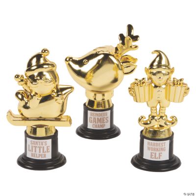 Christmas Trophies - 12 Pc. | Oriental Trading