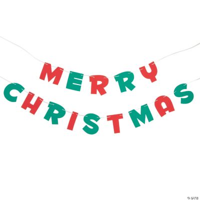 Magic Color Scratch Merry Christmas Banner | Oriental Trading
