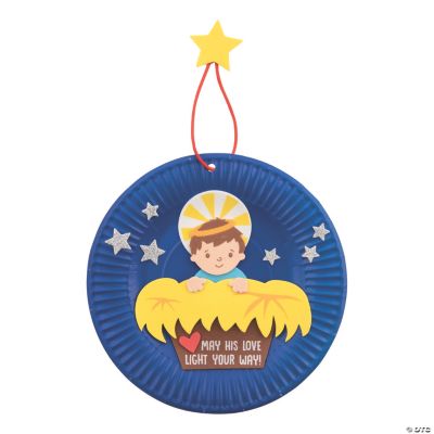 Paper Plate Nativity Craft Kit Oriental Trading