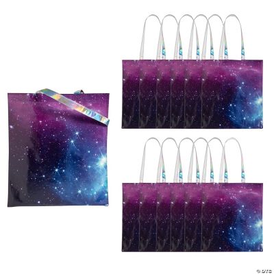 Large Space Tote Bags with Iridescent Handles Oriental Trading