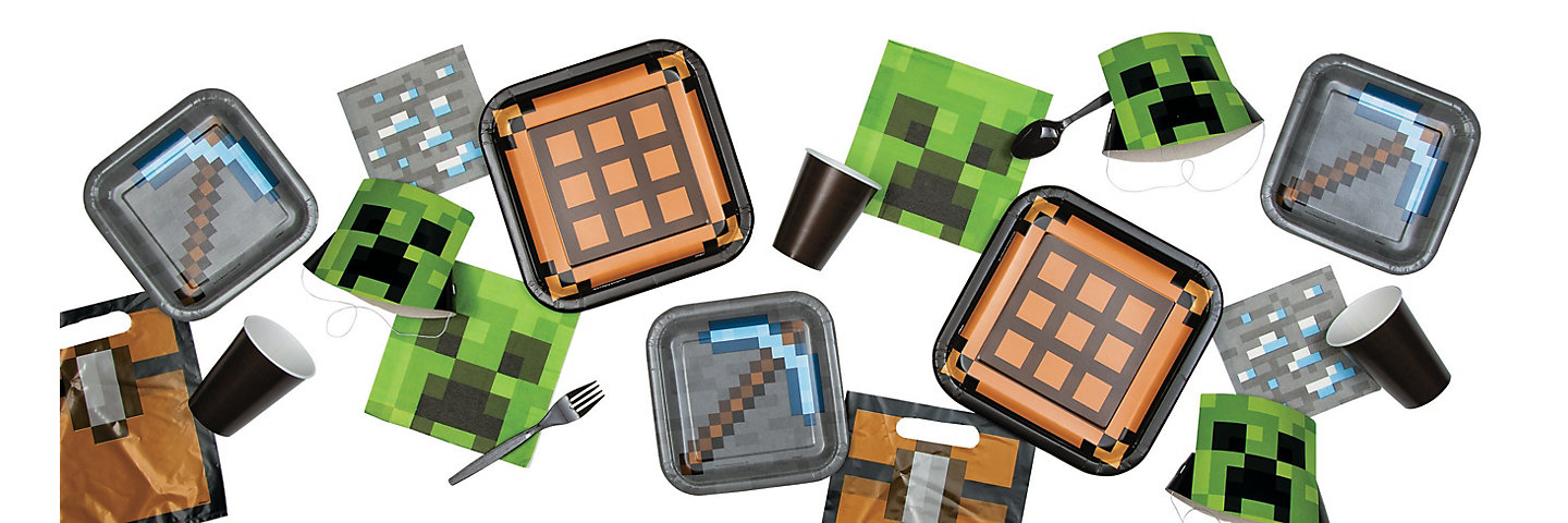 Minecraft<sup>® </sup>Party Supplies