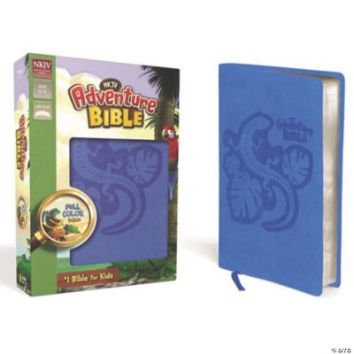 New King James Version Adventure Bible Ocean Blue Oriental Trading