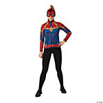 Women’s Captain Marvel Hero Suit Costume Top
