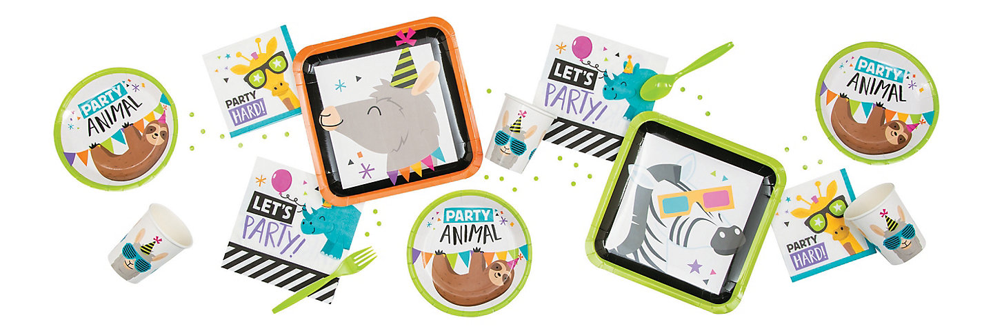 Party Animal Birthday Party Supplies