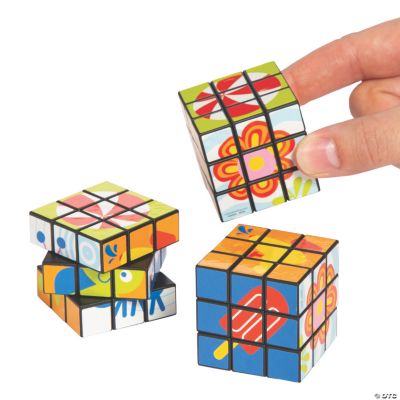 Snappy Spring Mini Puzzle Cubes 12 Pc Discontinued