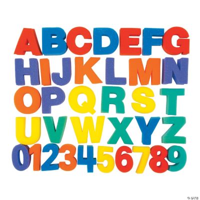 Creativity Street Paint Sponges Letters & Numbers Set eBay