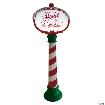 Outdoor Christmas Reindeer Park LED Sign Oriental Trading