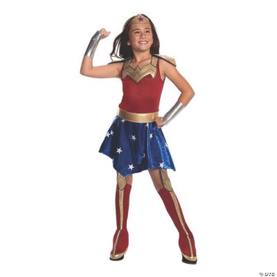 Girl's Deluxe DC SuperHero Girls™ Wonder Woman Costume - Large ...