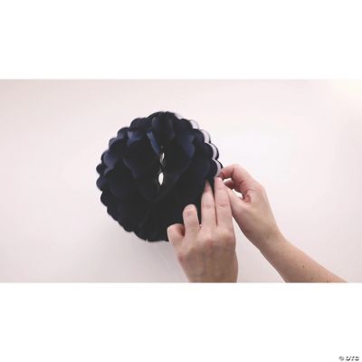 Black Honeycomb Decorations - Birthday Party New Year Paper Balls