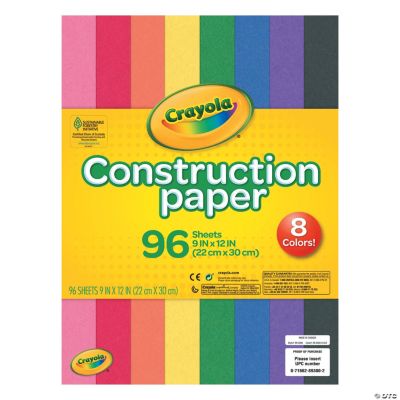 18) Tru-Ray Construction Paper Assorted Colors *Value Bundle of 900 Sheets*