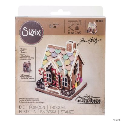 Sizzix Die Tim HoltzVillage Gingerbread