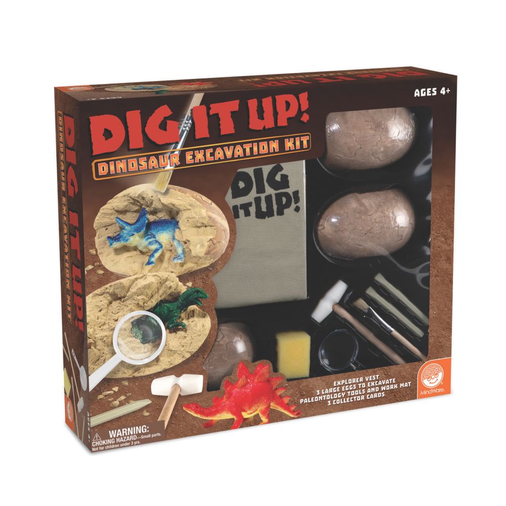 Dig It Up! Dinosaur Excavation Kit From MindWare