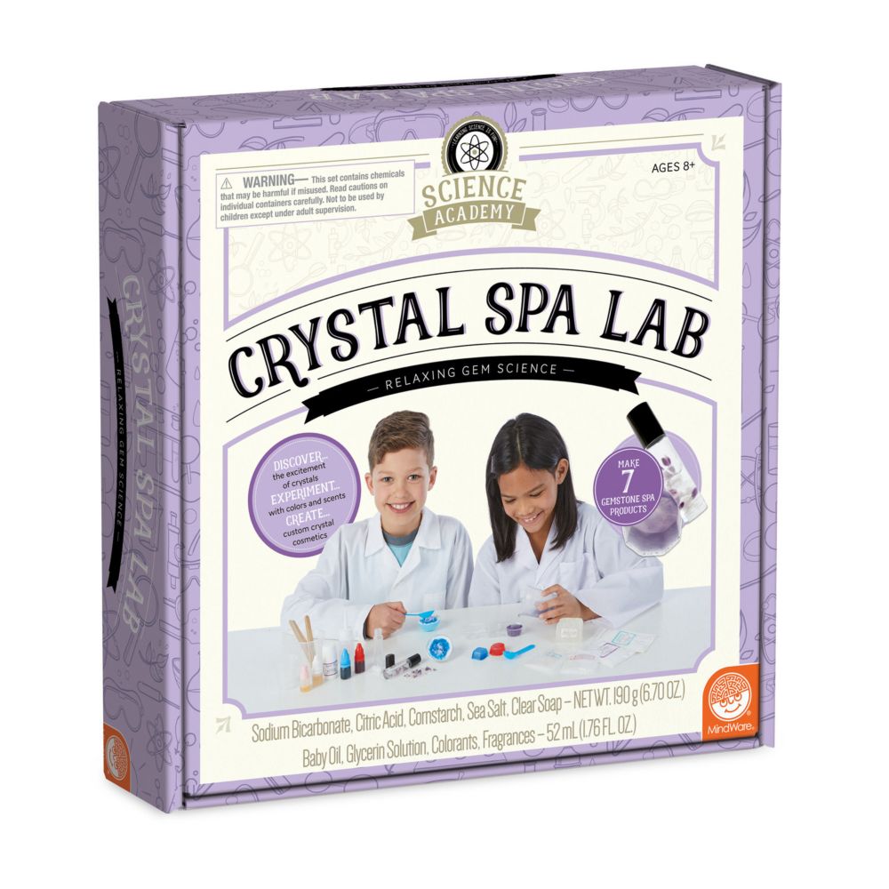 Science Academy: Crystal Spa Lab From MindWare